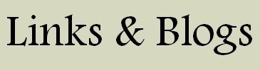 Banner: Links and Blogs