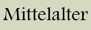 Banner: Mittelalter