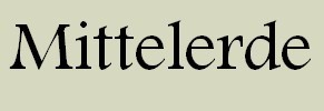 Banner: Mittelerde
