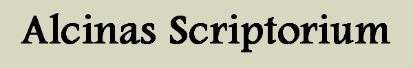 Banner: Alcinas Spriptorium